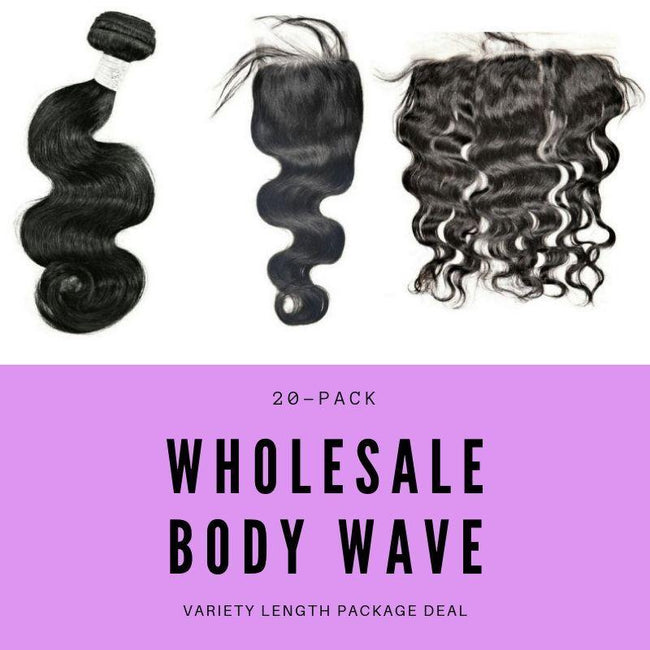 Malaysian Body Wave Variety Length Wholesale Package - Stylez By Tre